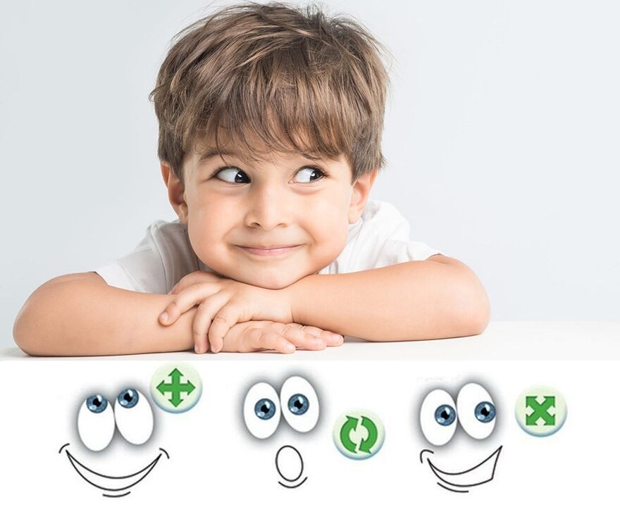 зрителна гимнастика при слабо зрение за деца